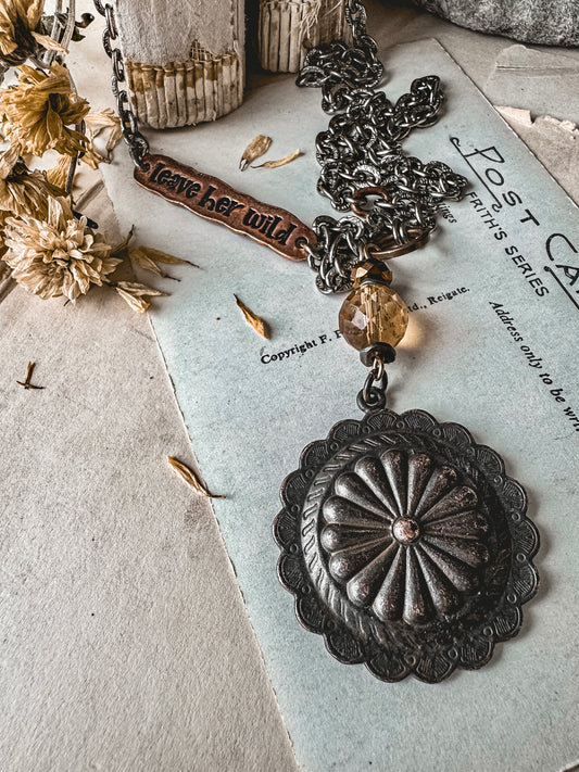 Leave Her Wild Necklace