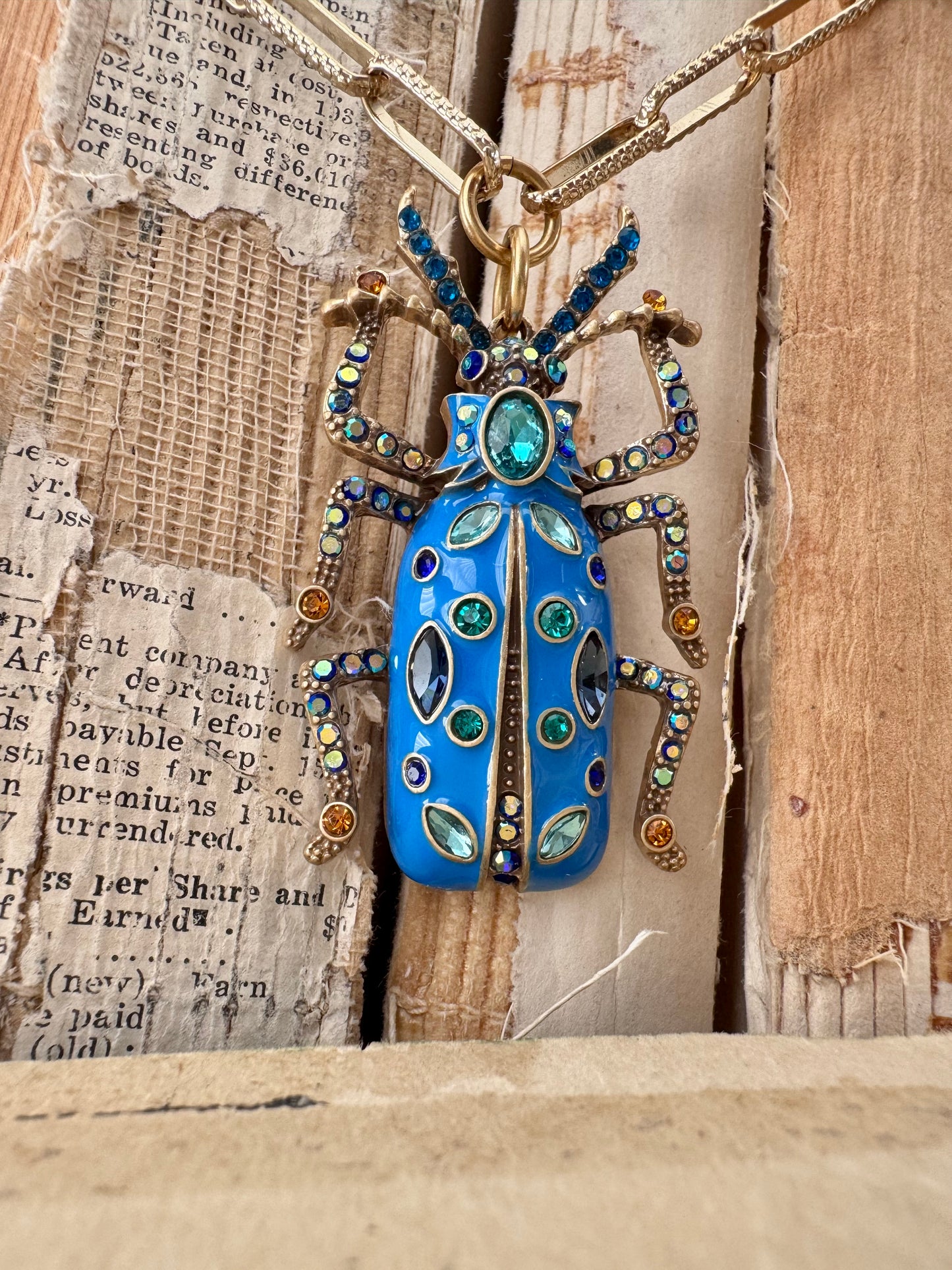 Scarab  Necklace