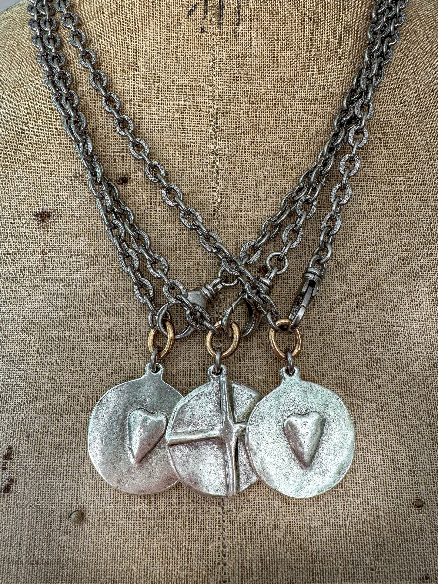 Cross My Heart Necklace