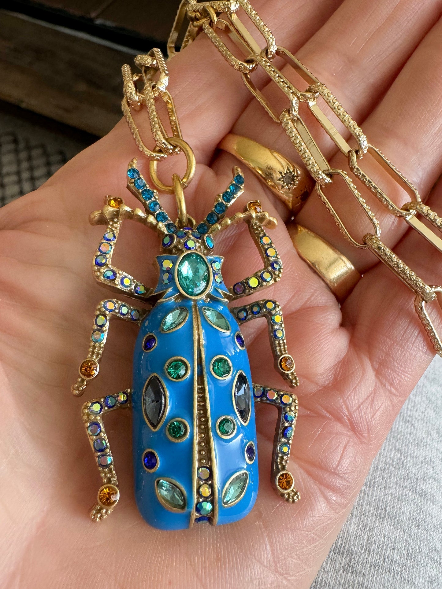 Scarab  Necklace