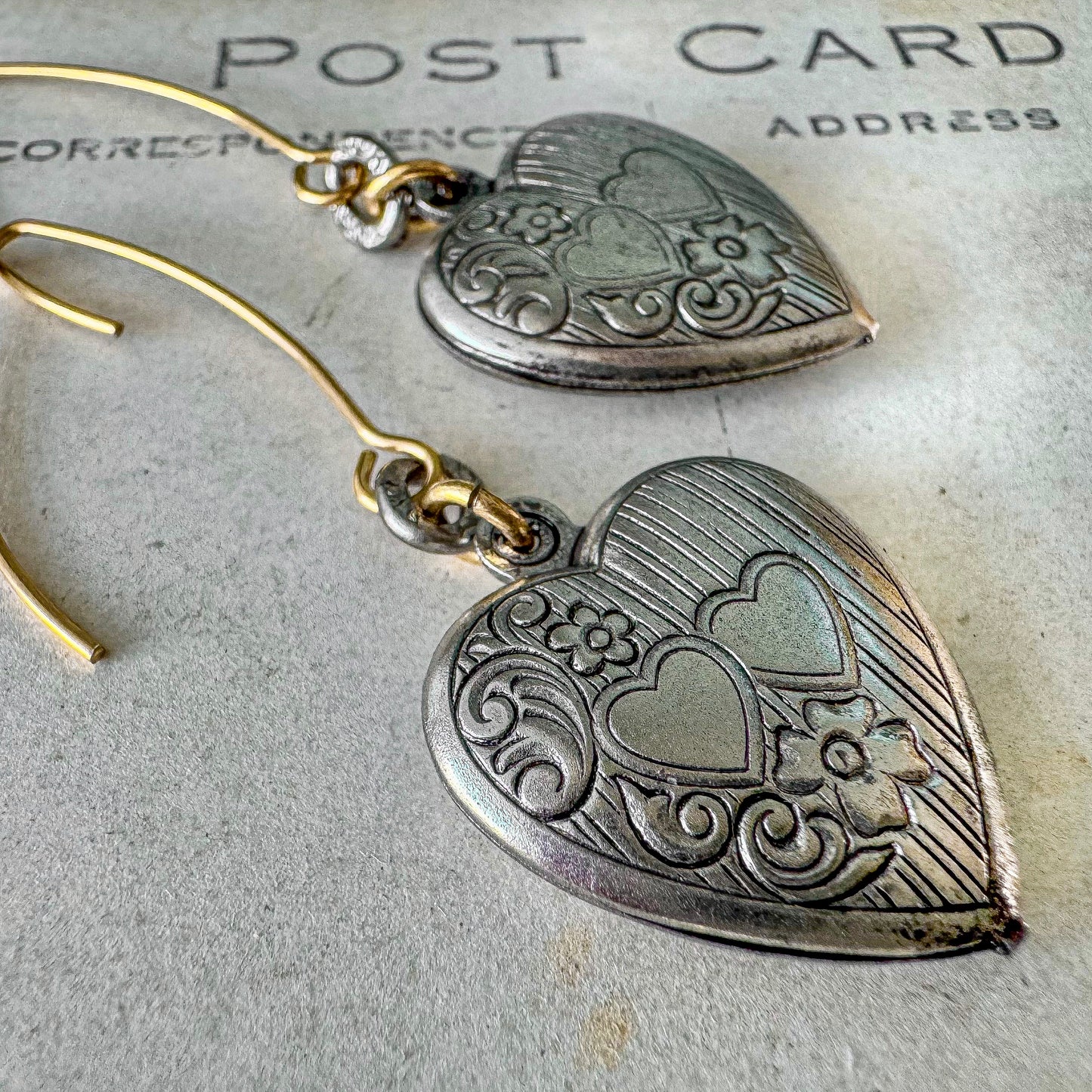 Retro Love Earrings