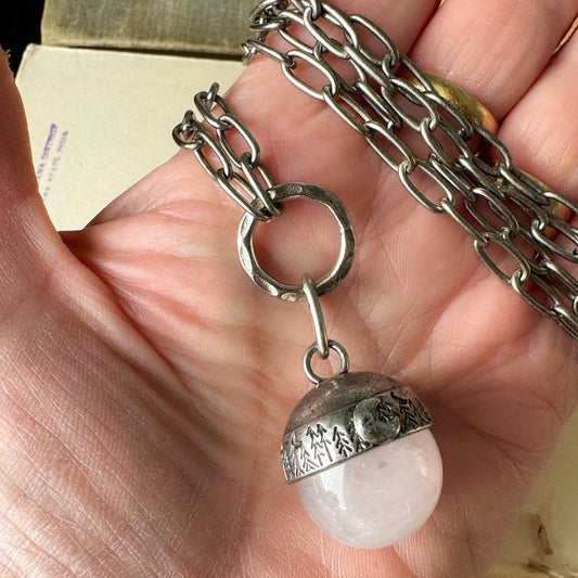 Pink Moon Necklace