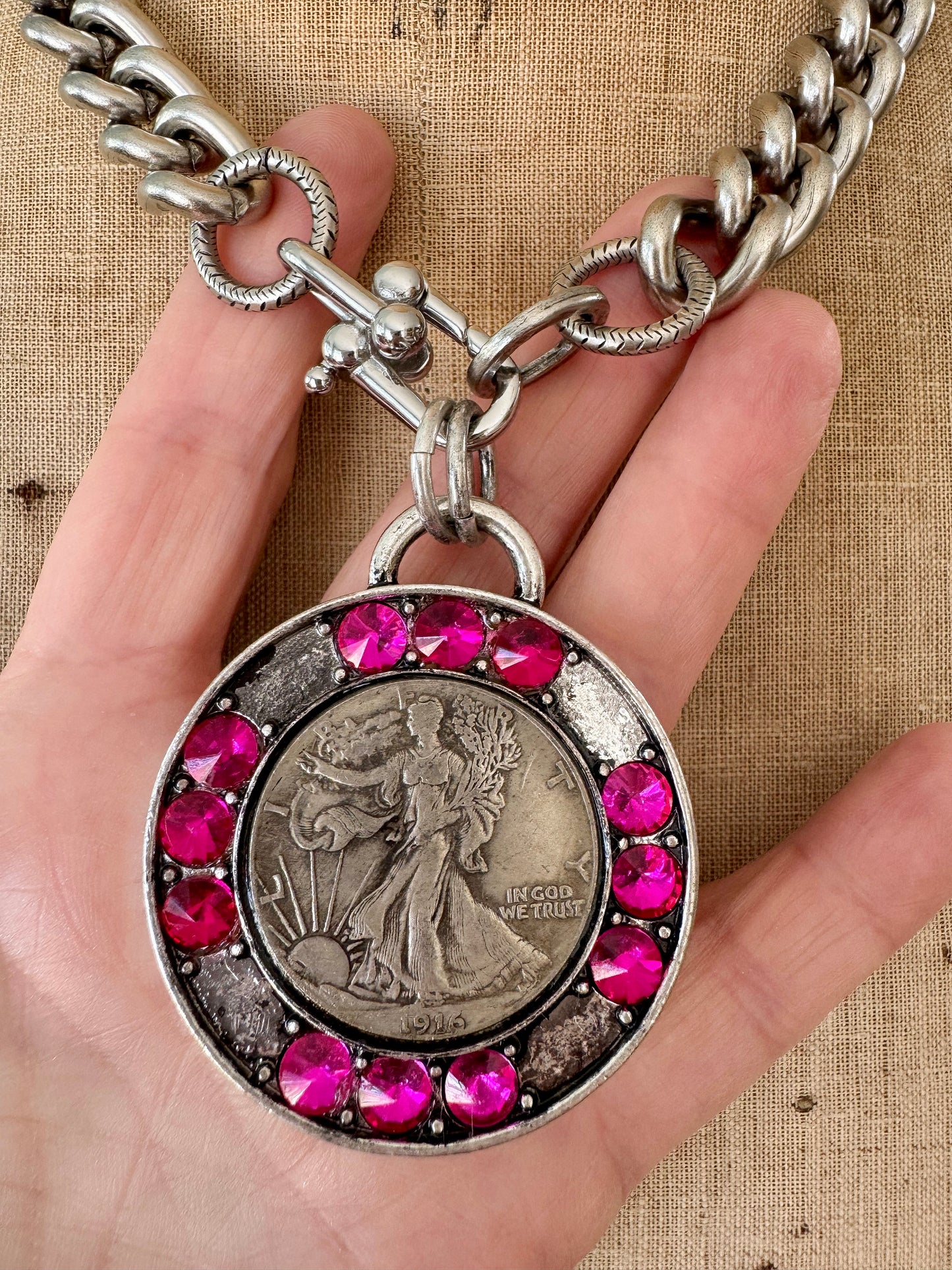 Heavy Metal Romantic Necklace