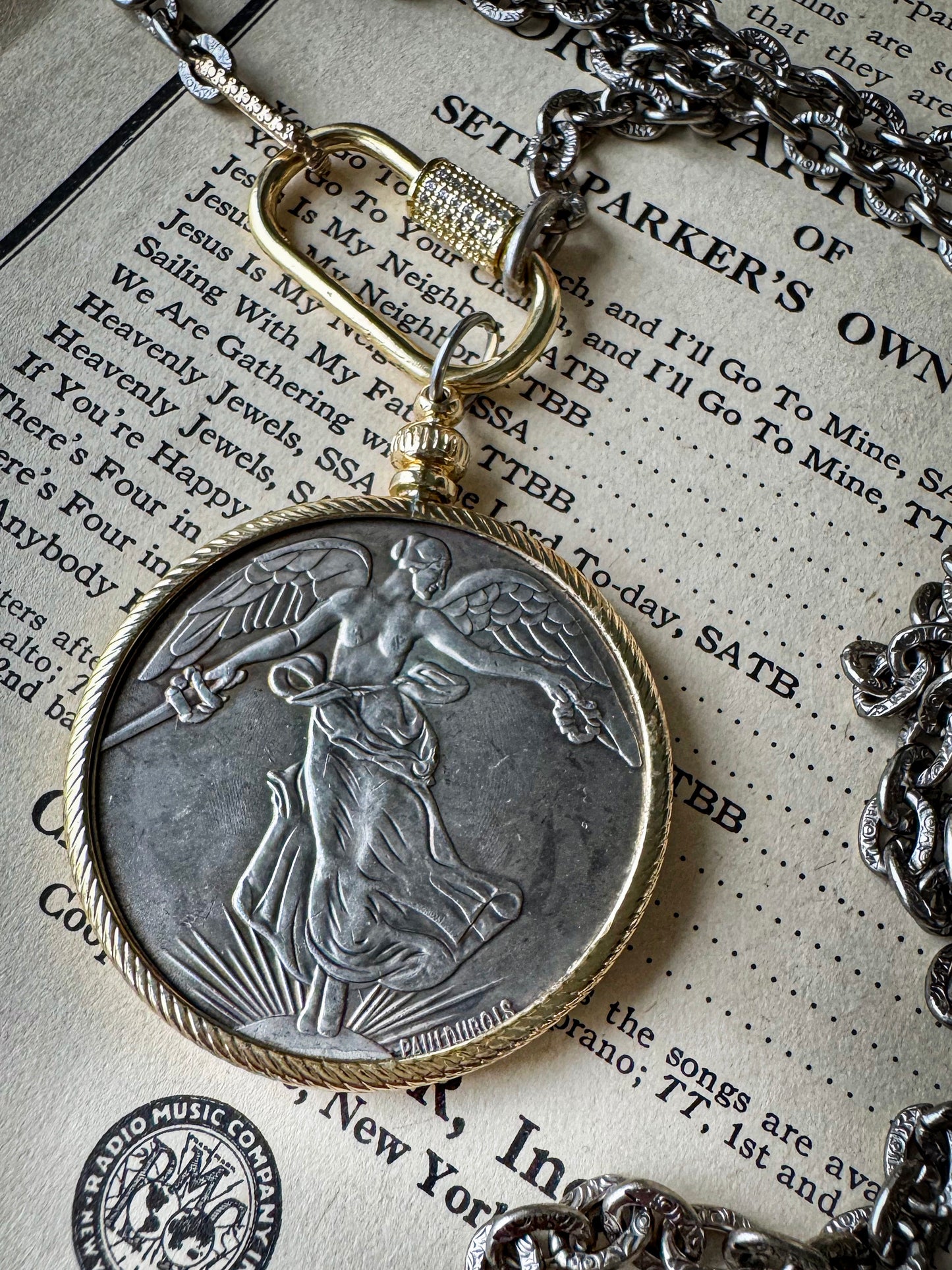 Triumphant Angel Necklace