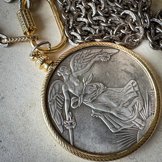 Triumphant Angel Necklace