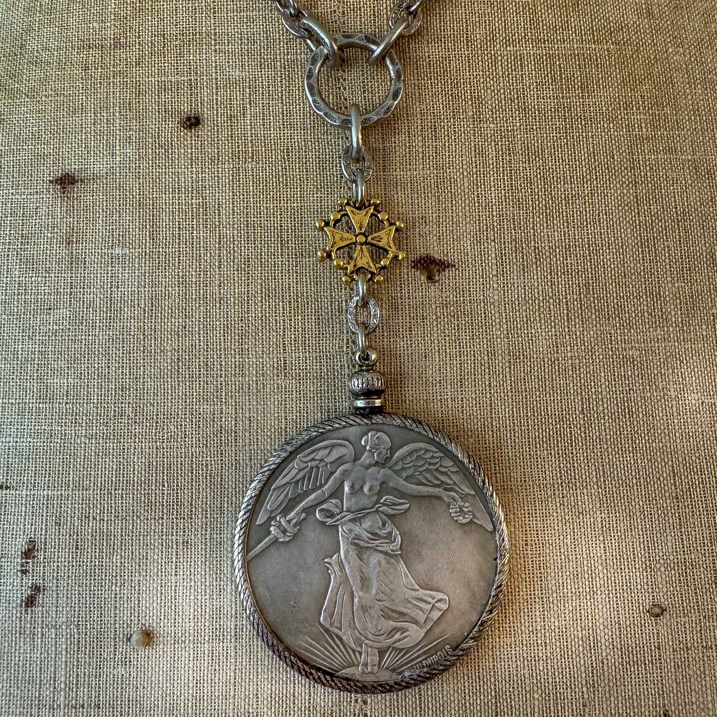 Victory Angel  Necklace