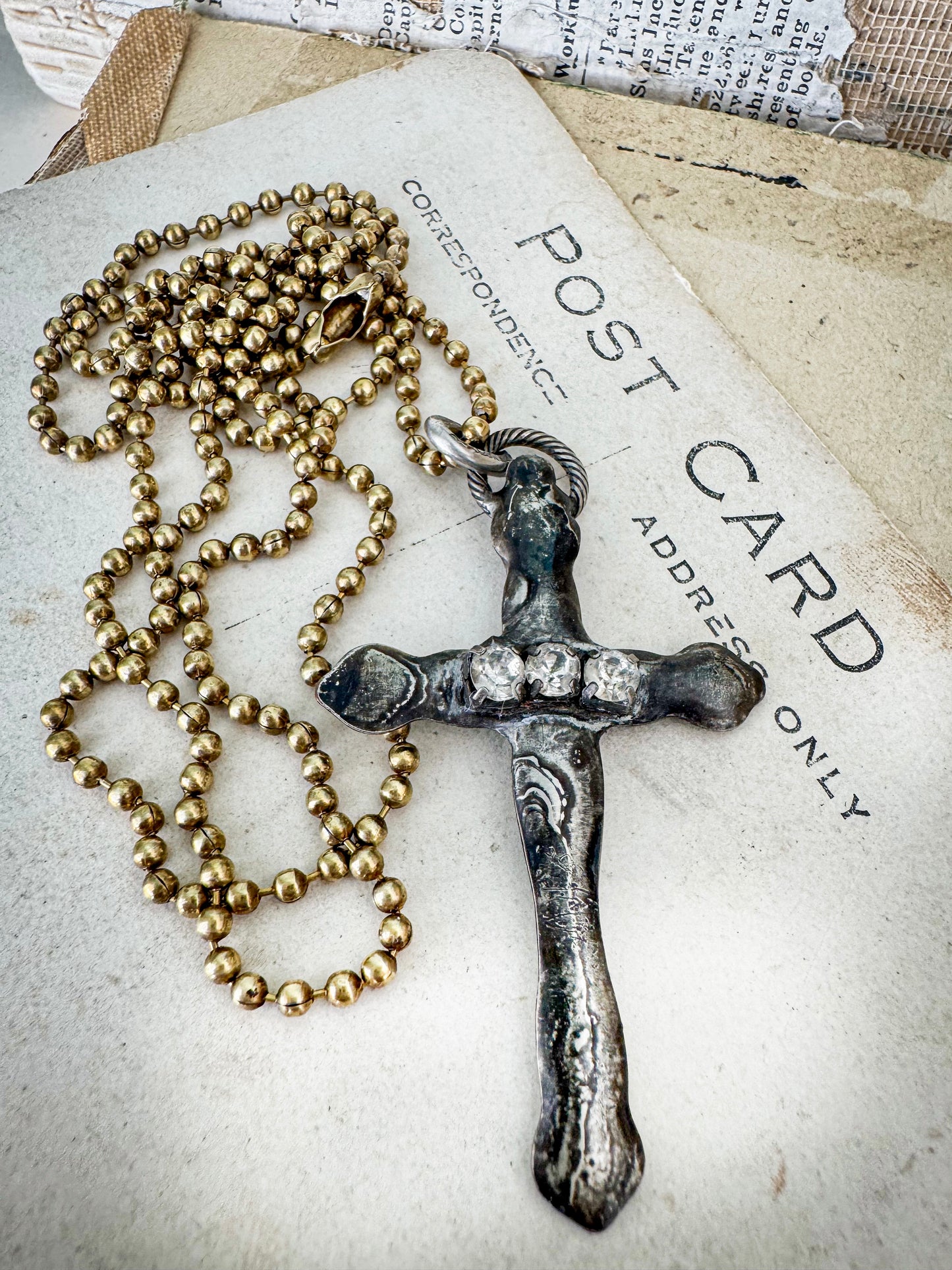 Sanctuary Cross Necklace