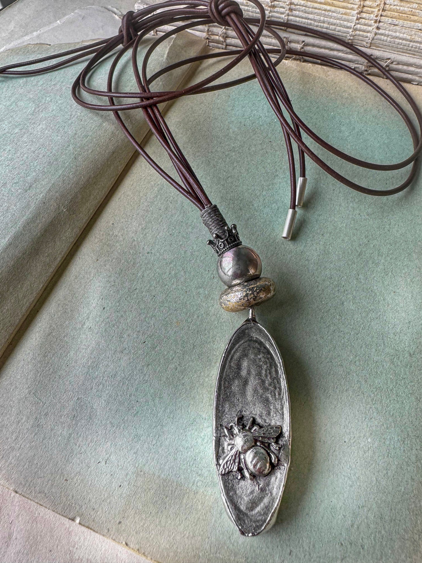 Sovereign Bee Necklace