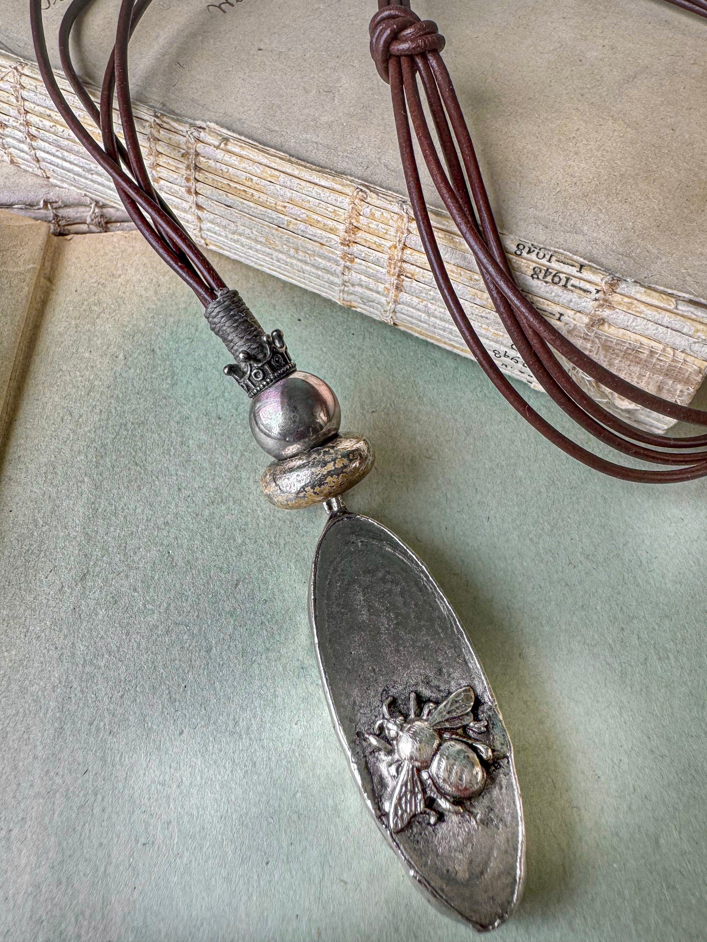 Sovereign Bee Necklace