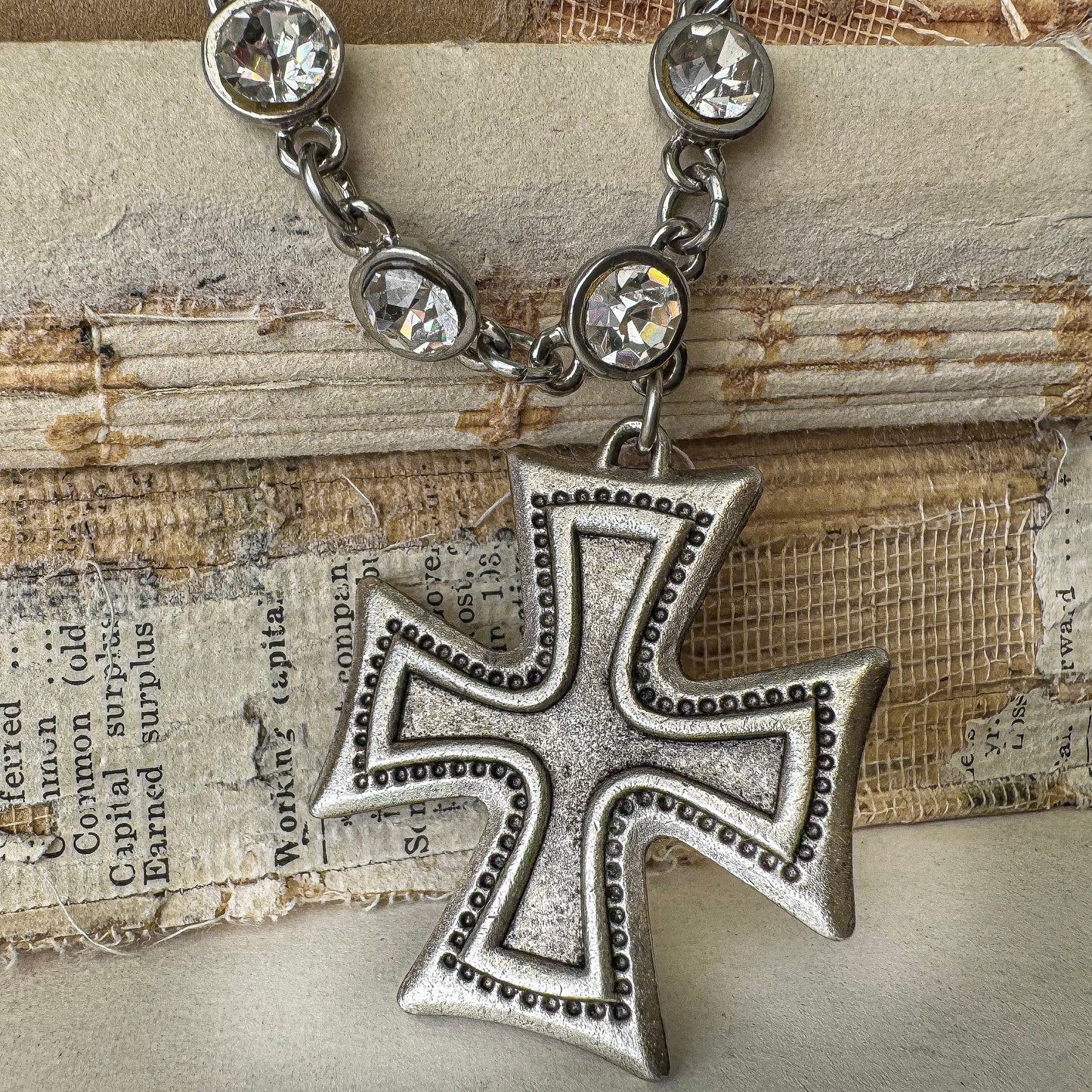 Starlight And Steel Necklace