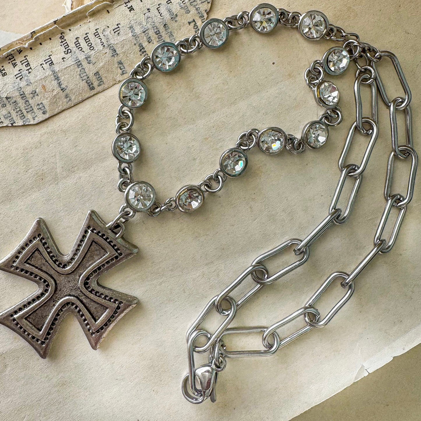 Starlight And Steel Necklace