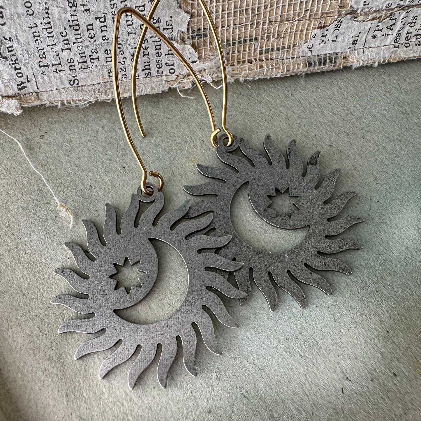 Solar Moonrise Earrings