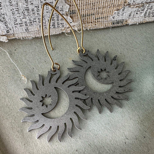Solar Moonrise Earrings
