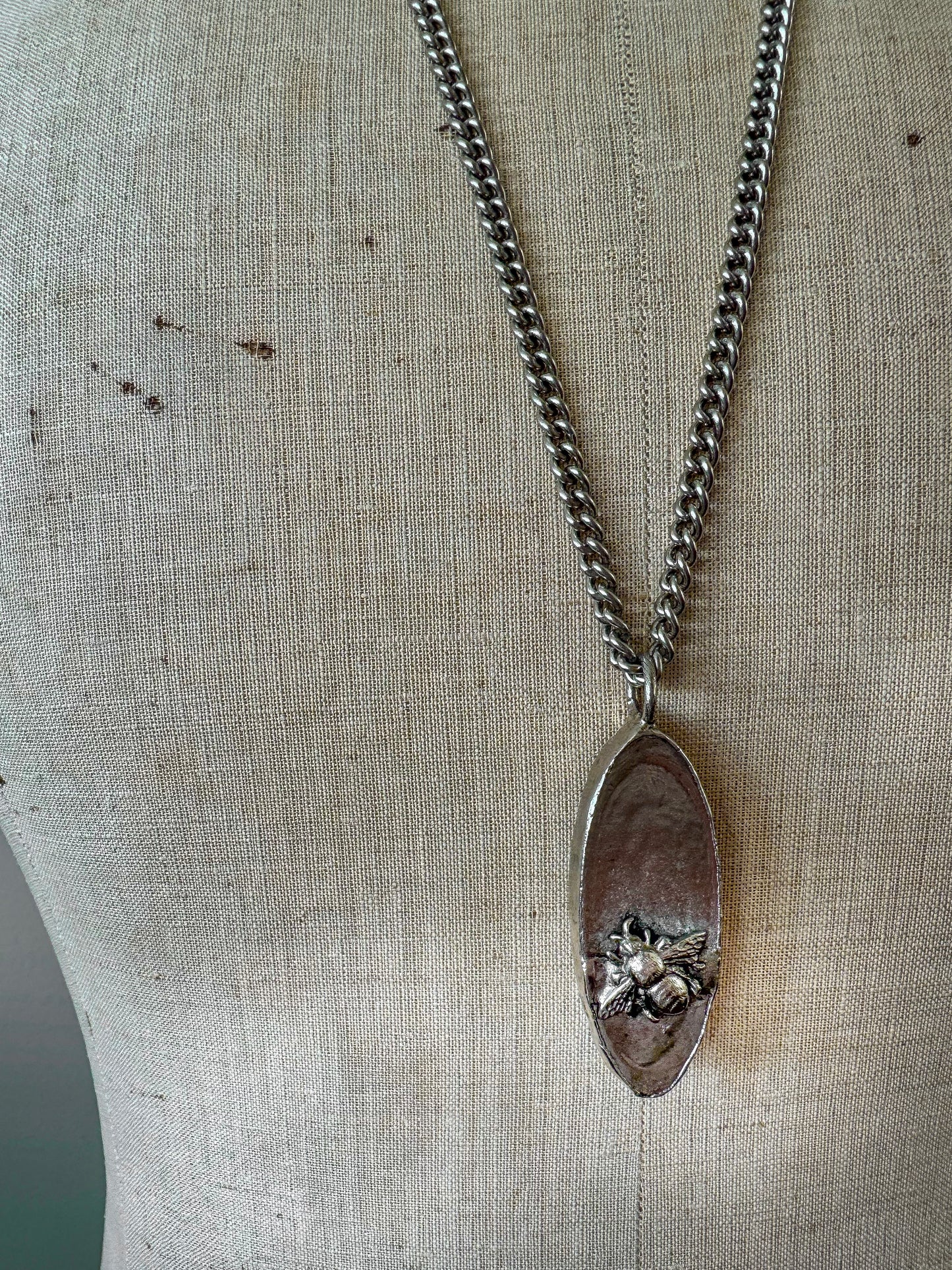 Honeybee Pendant Necklace
