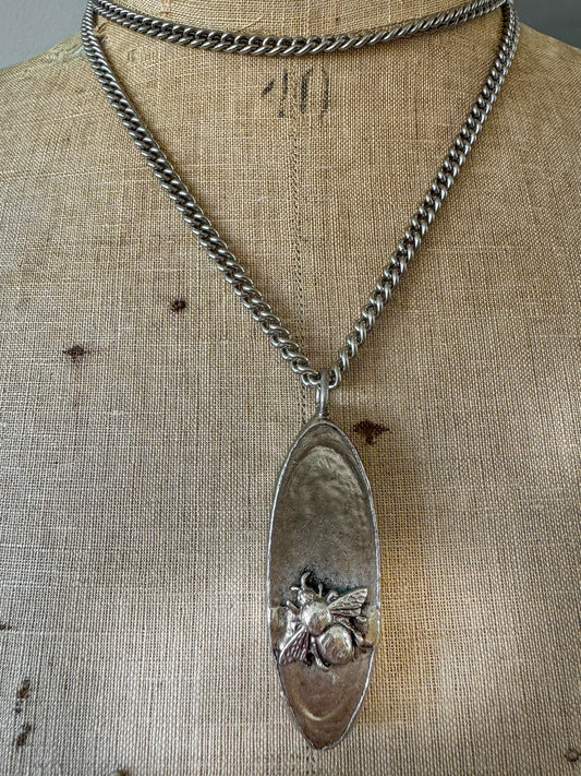 Honeybee Pendant Necklace