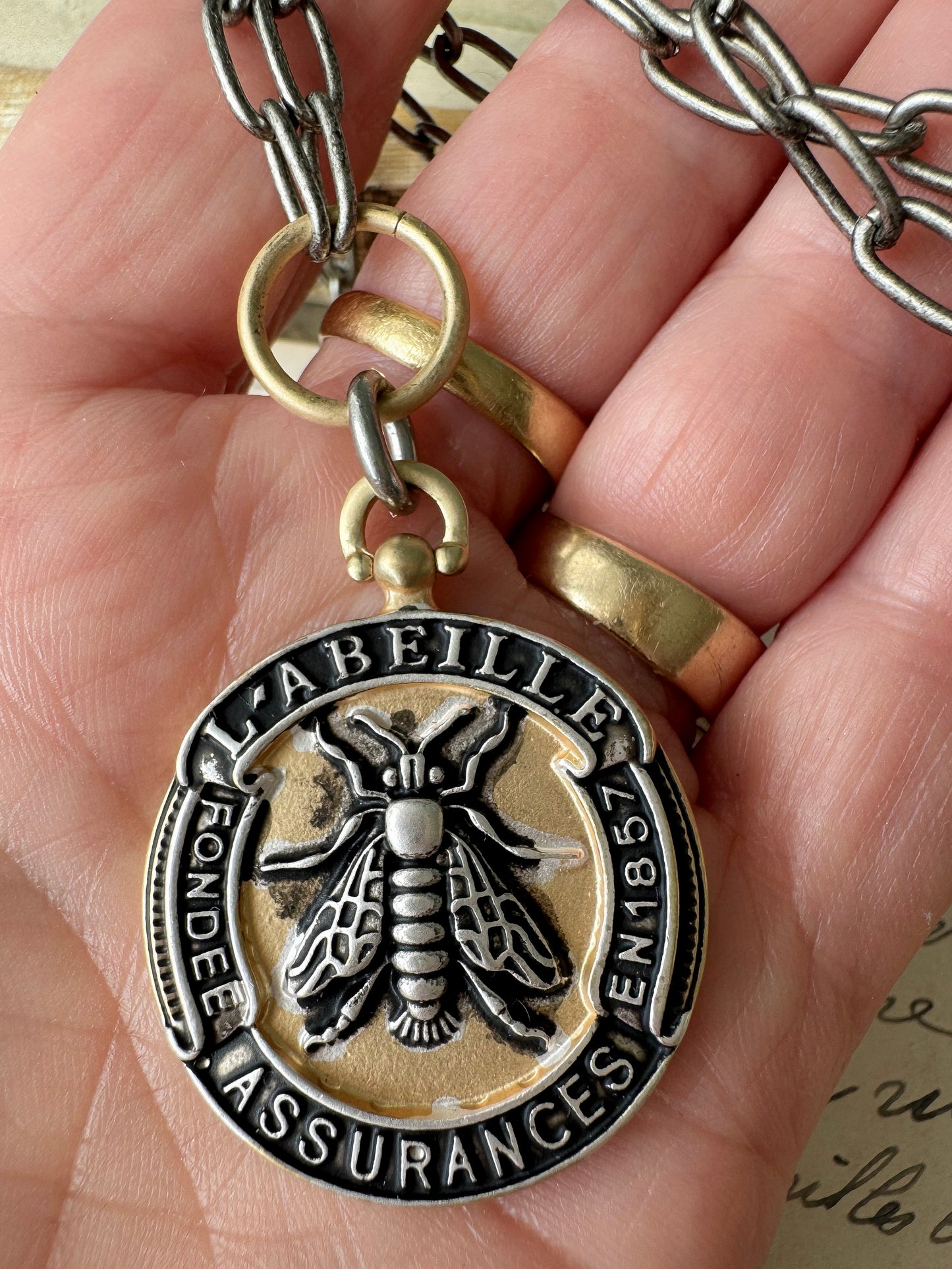Imperial Bee Necklace