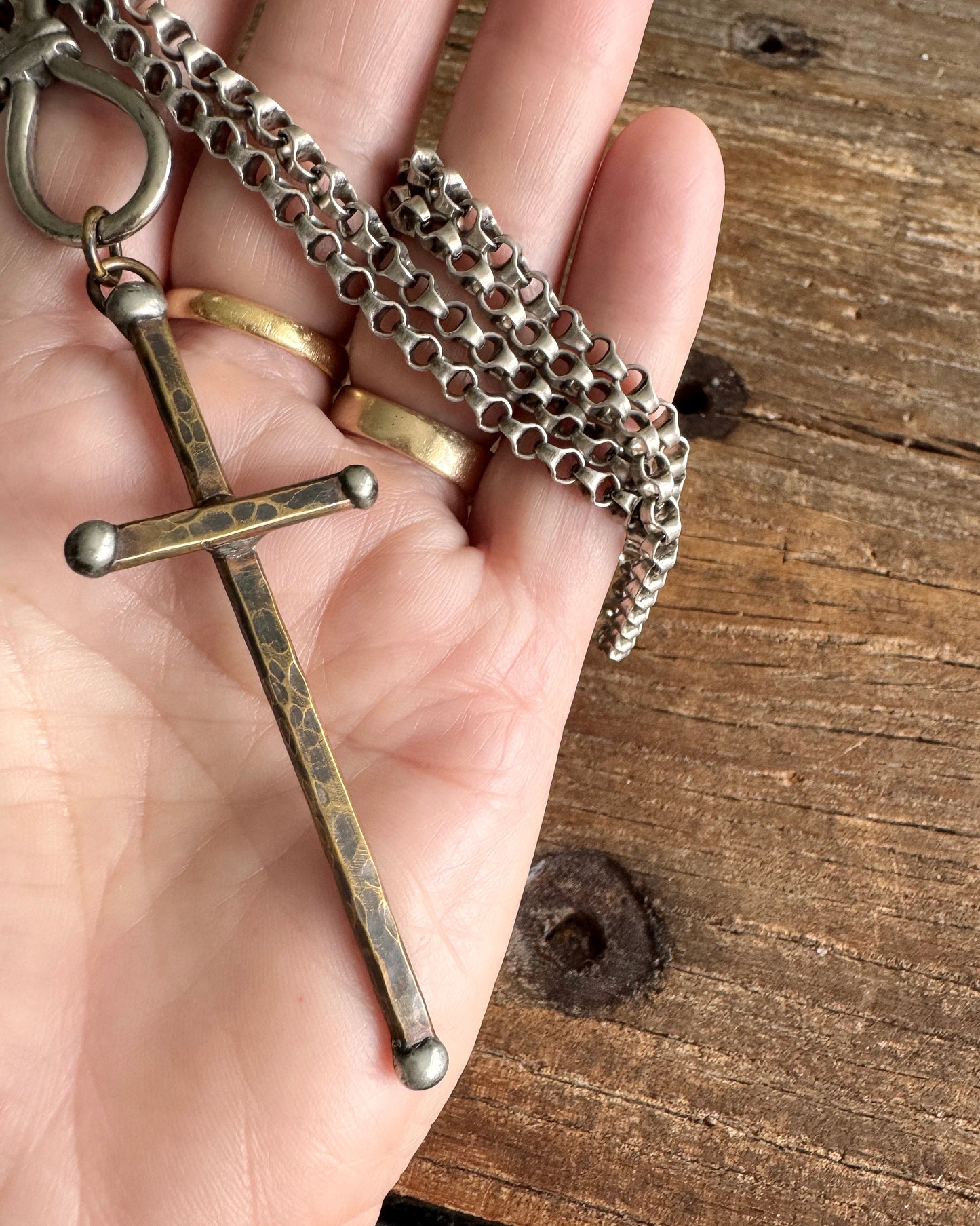 Sanctuary Cross Necklace