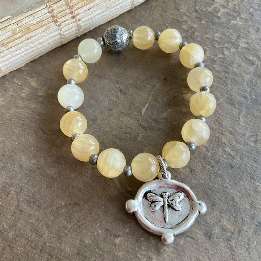 Dragonfly Moon Bracelet