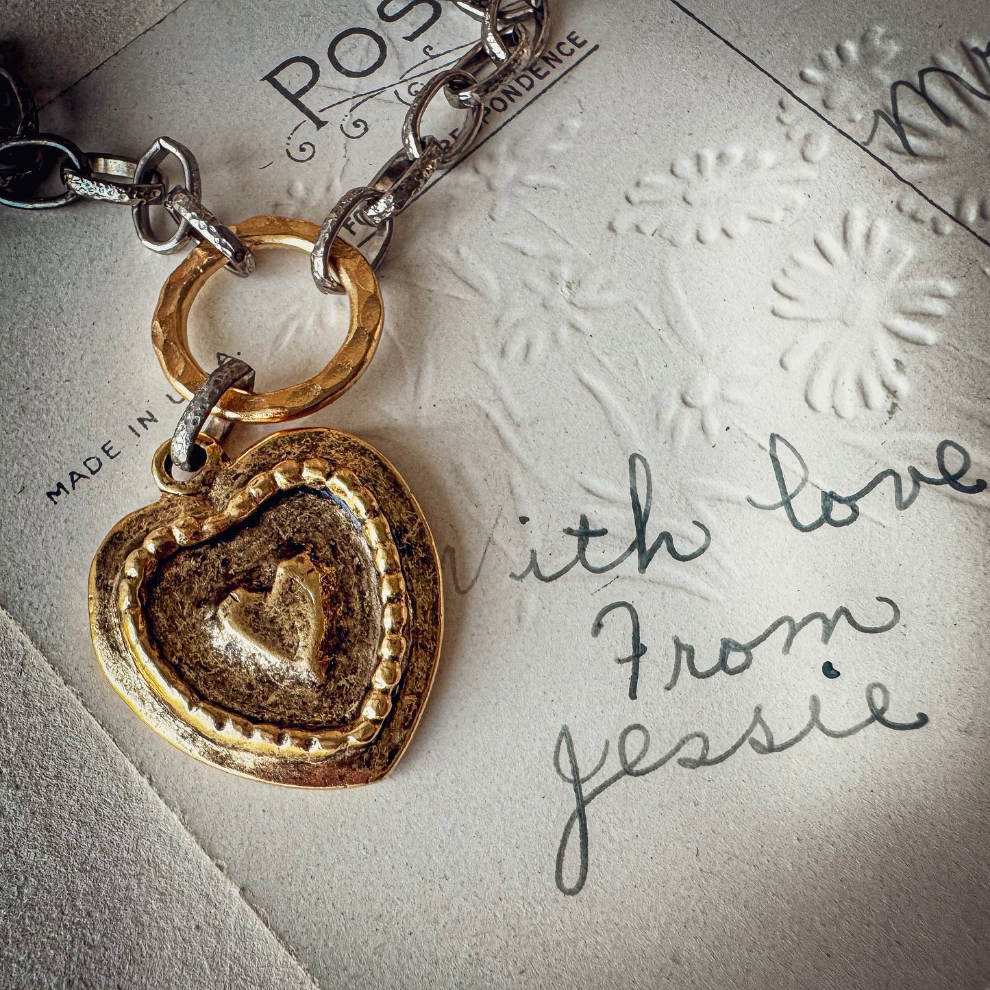 The Heart Remains Necklace