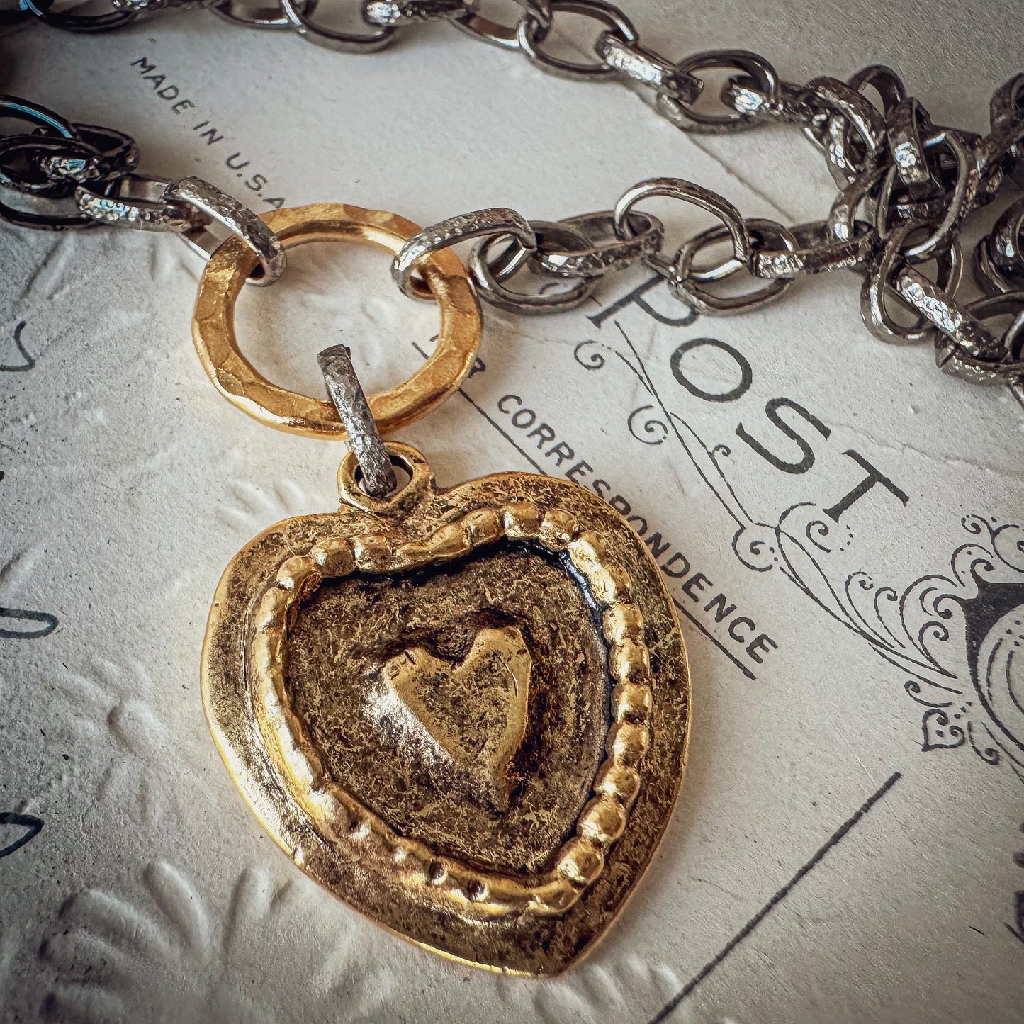 The Heart Remains Necklace