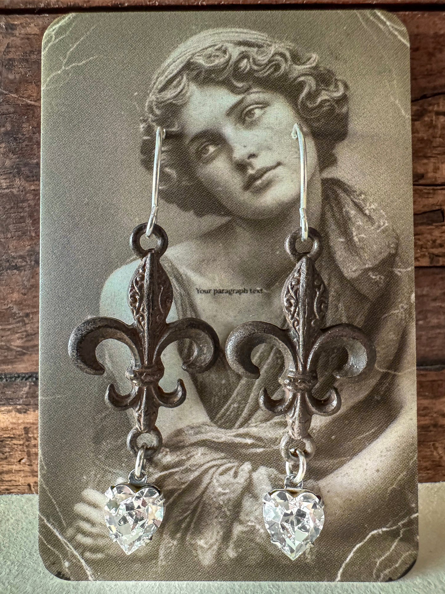 Heart Of the Fleur Earrings