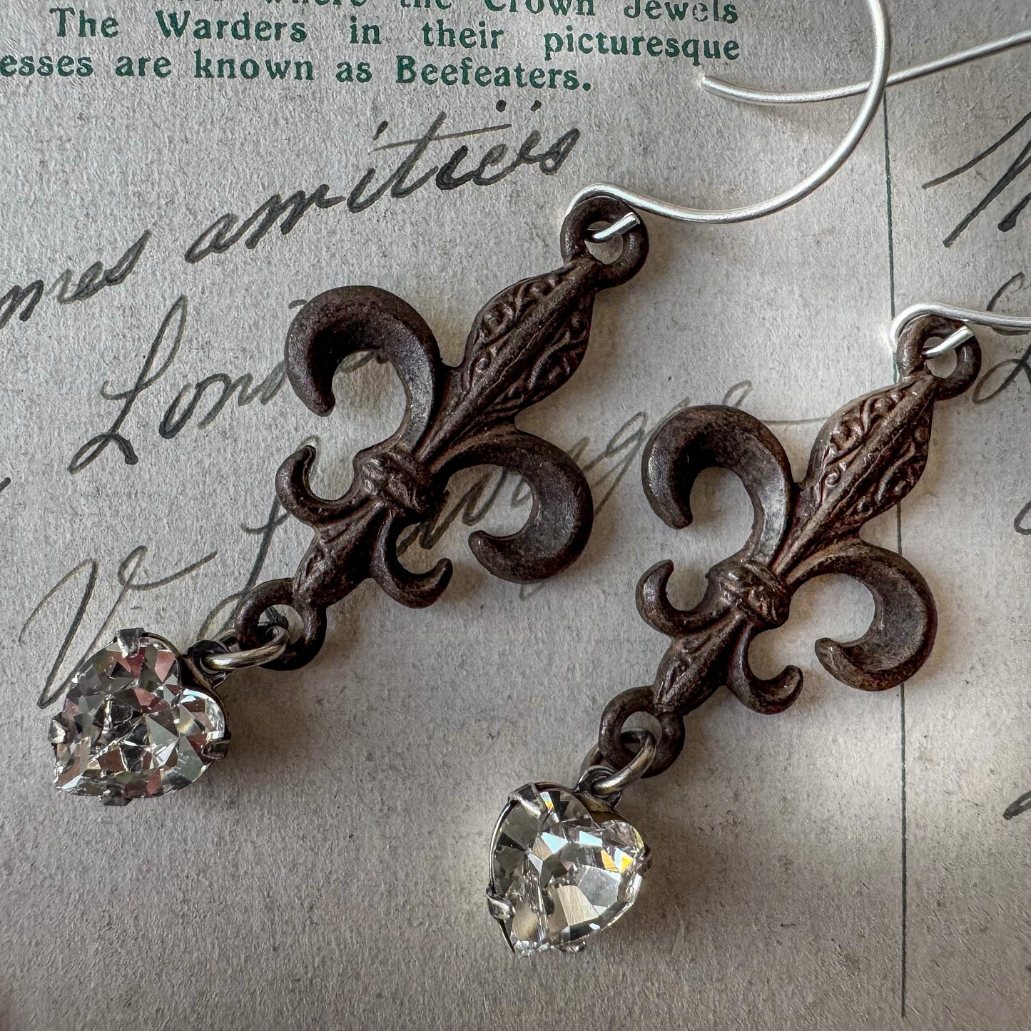 Heart Of the Fleur Earrings