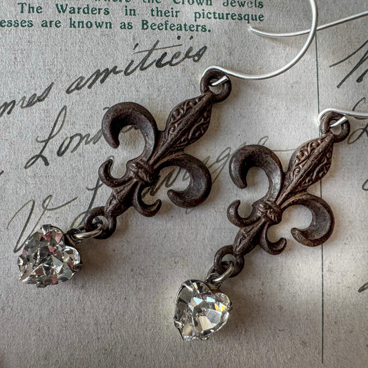 Heart Of the Fleur Earrings