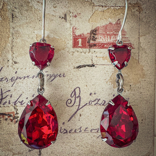 Scarlet Romance Earrings