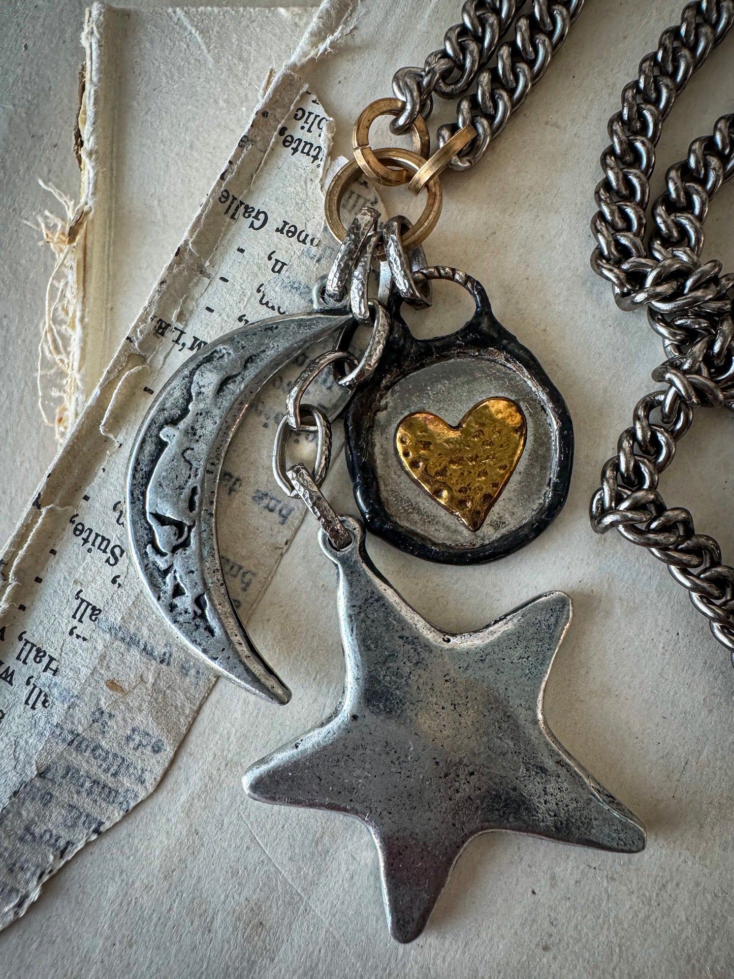 Follow Your Heart,Trust Your Stars Necklace