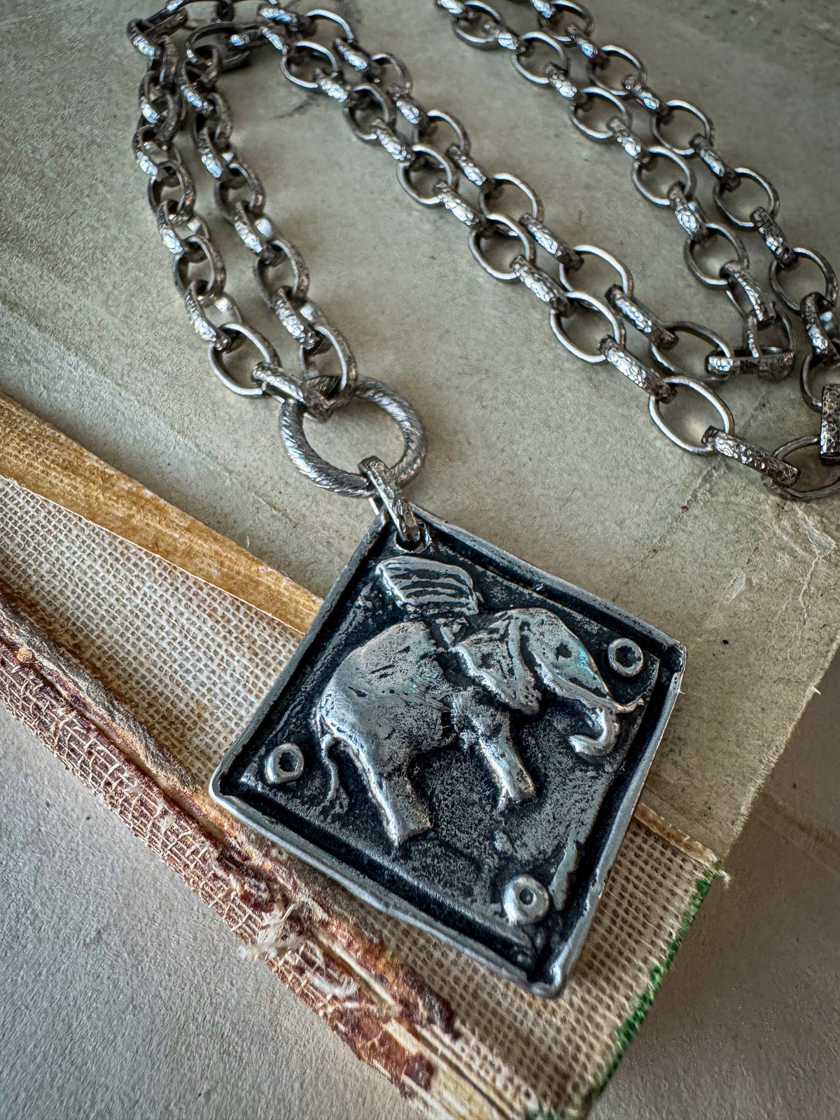 When Elephants Fly Necklace