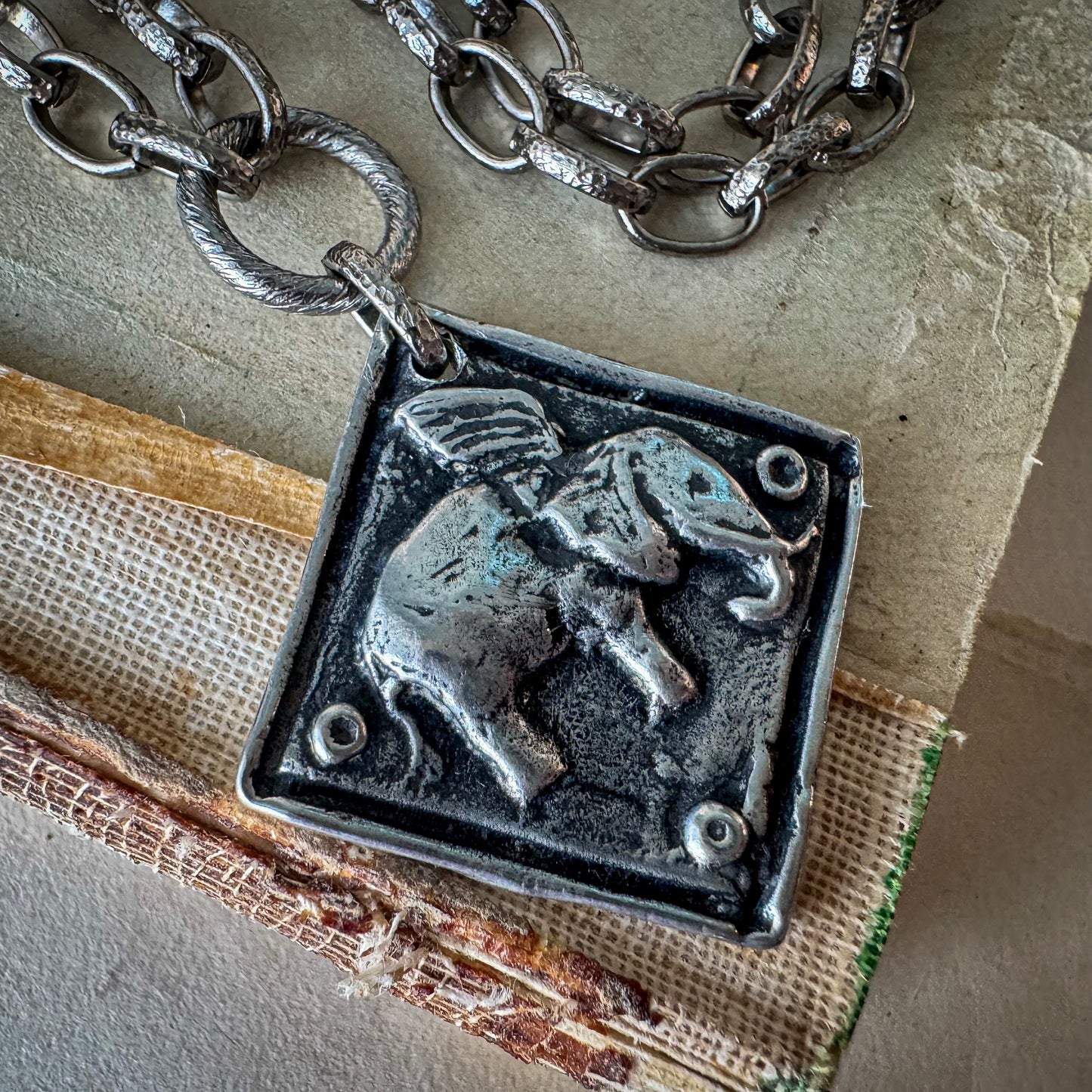 When Elephants Fly Necklace