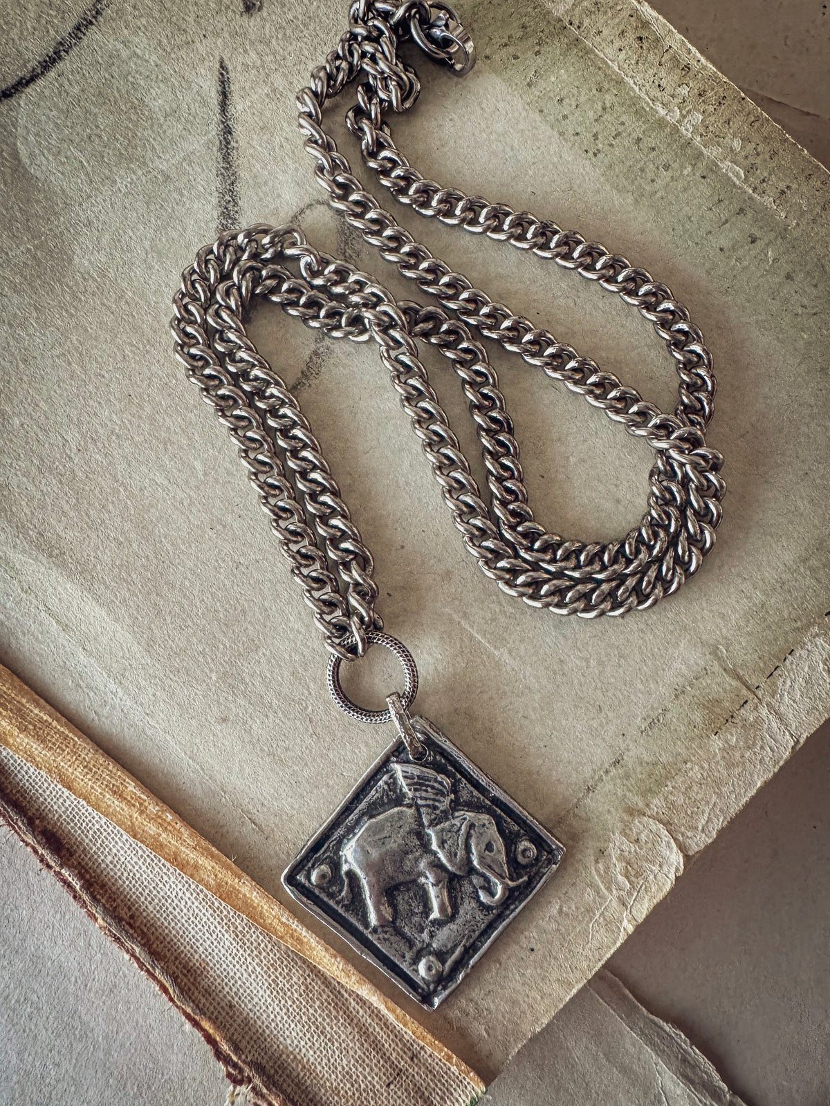 When Elephants Fly Necklace