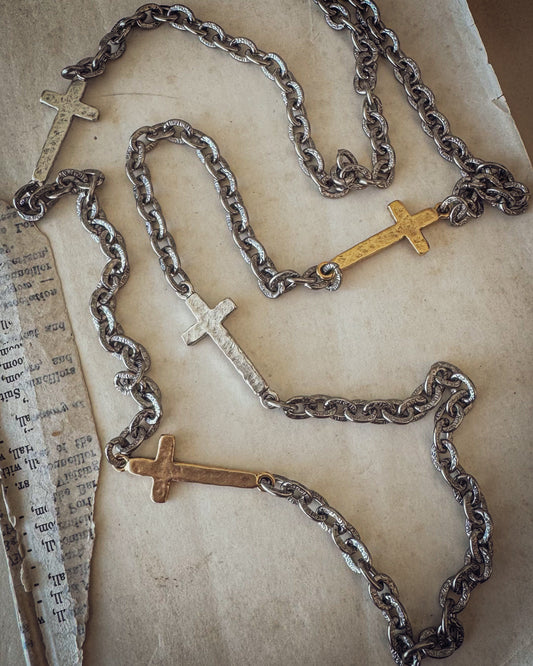 Crossed Paths Necklace