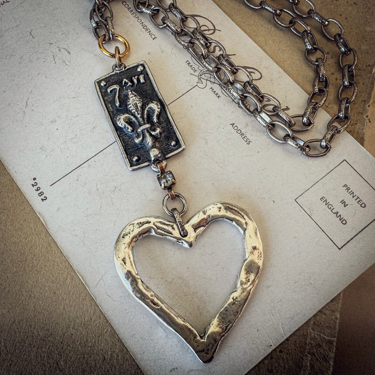 Paris, With Love Necklace