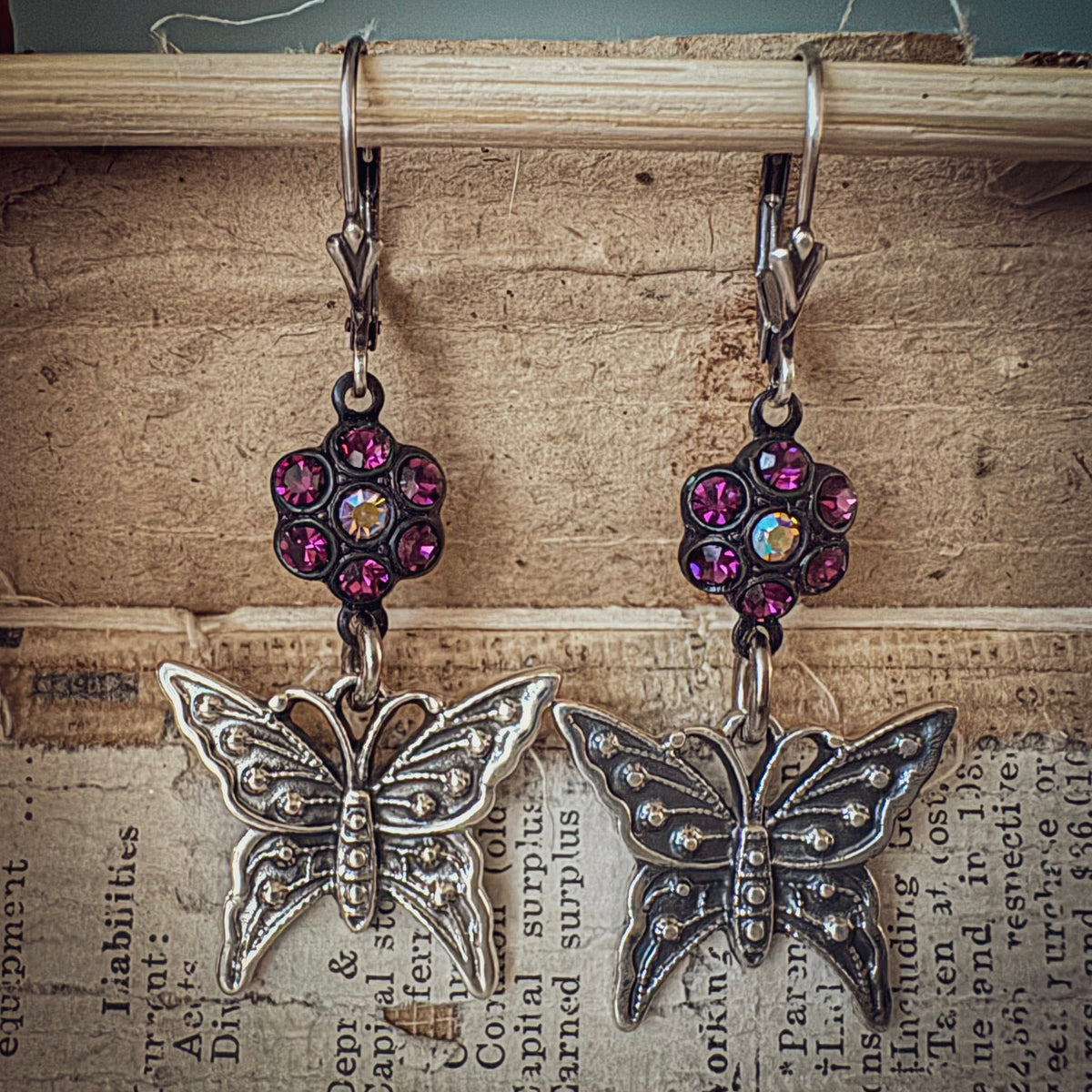Butterflies Are Free Earrings