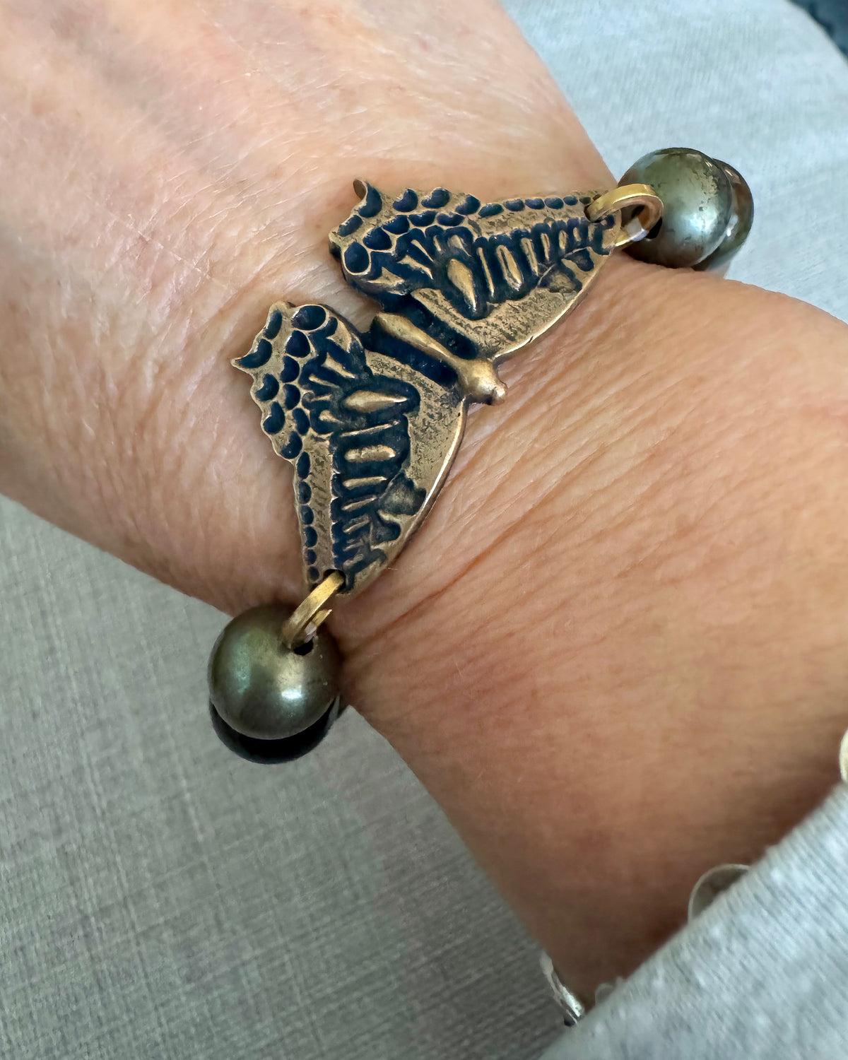 Autumn Butterfly Bracelet
