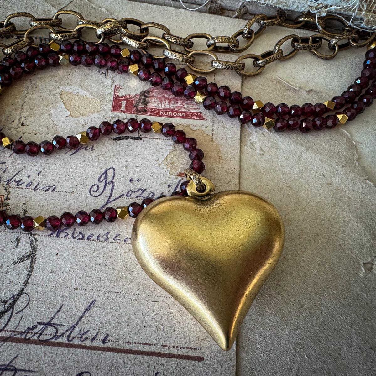 Heart Of Fire Necklace