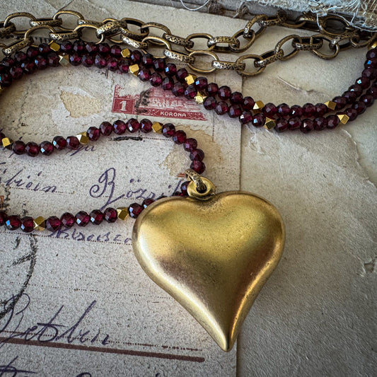 Heart Of Fire Necklace
