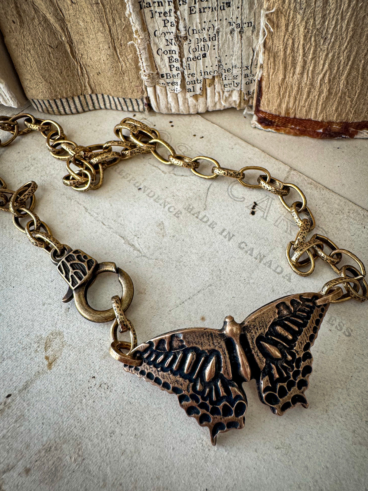 Fortune Takes Flight Necklace