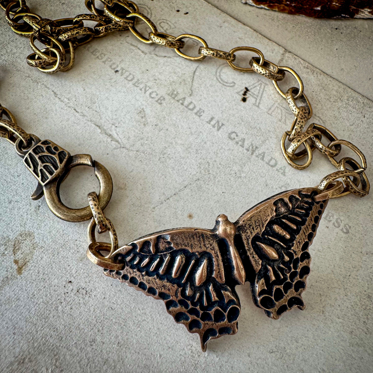 Fortune Takes Flight Necklace