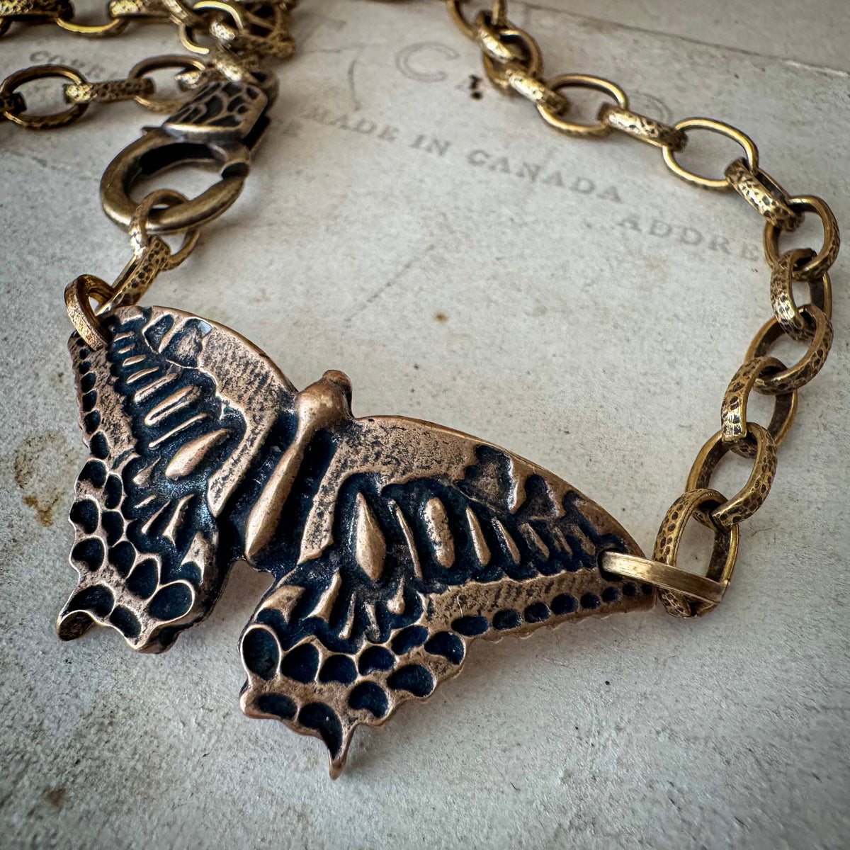 Fortune Takes Flight Necklace