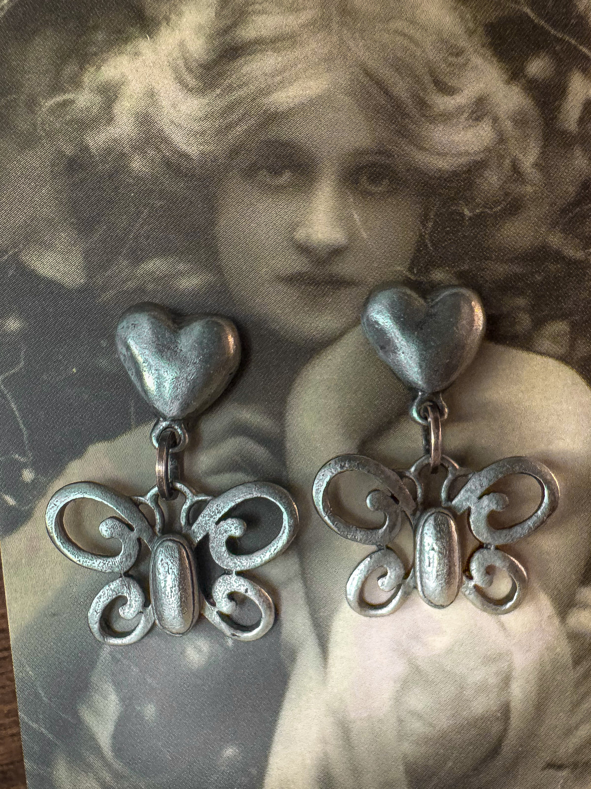 Forged Wings Earrings