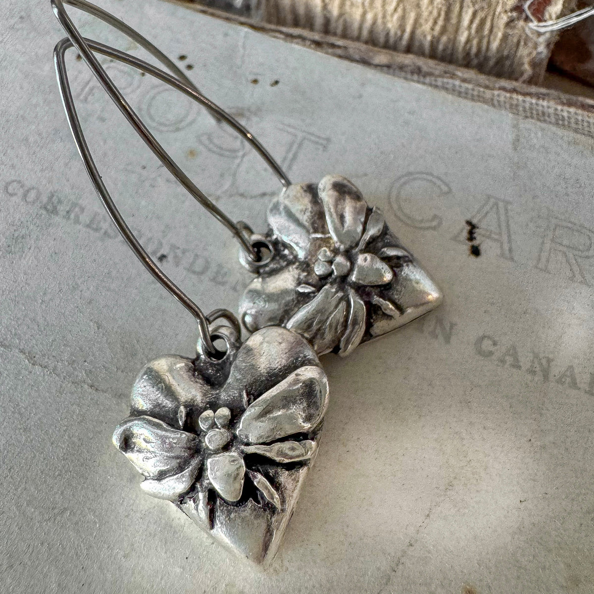 The Devoted Heart Earrings