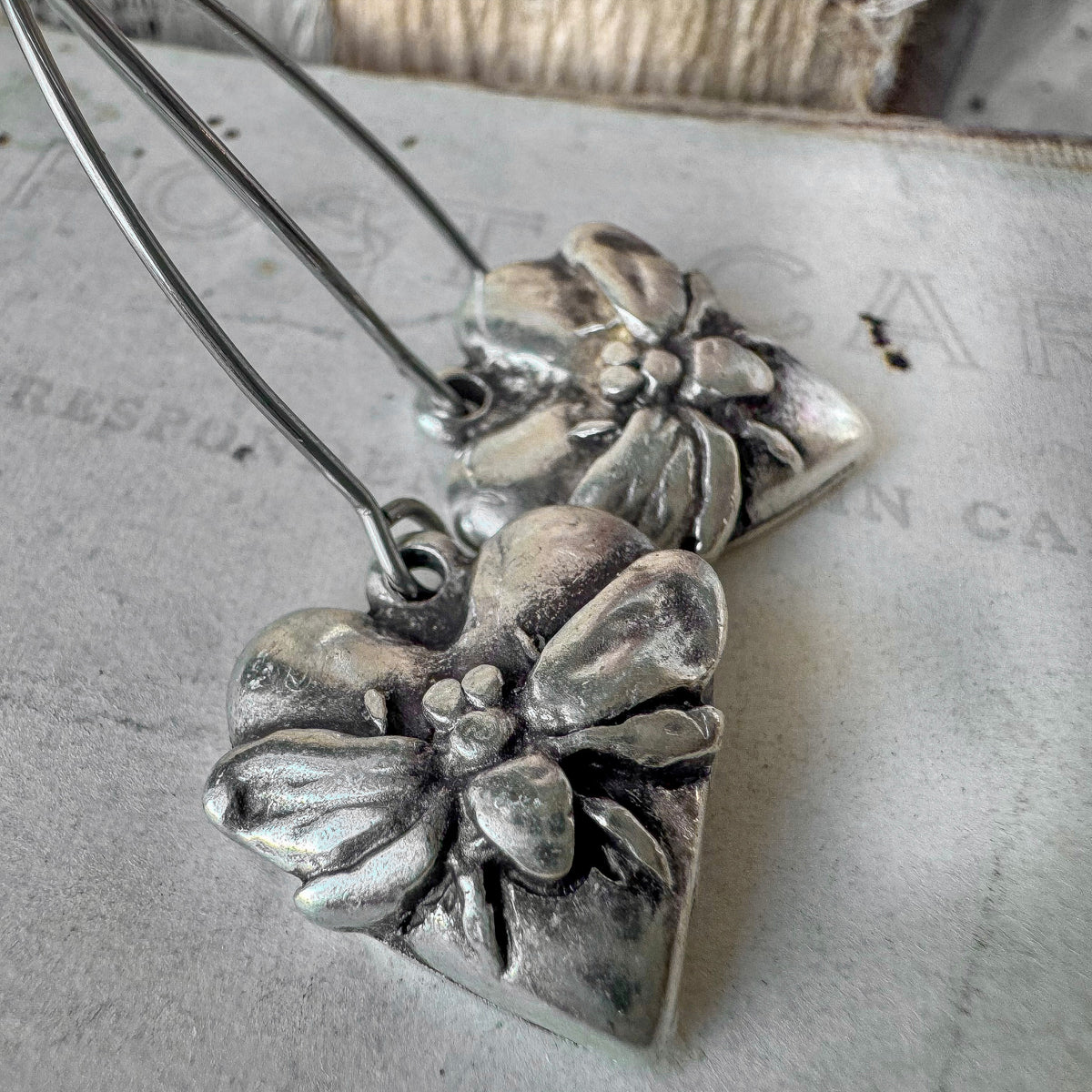 The Devoted Heart Earrings