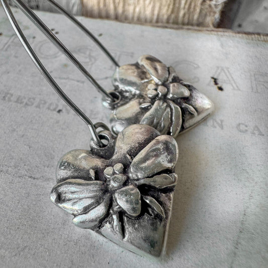 The Devoted Heart Earrings