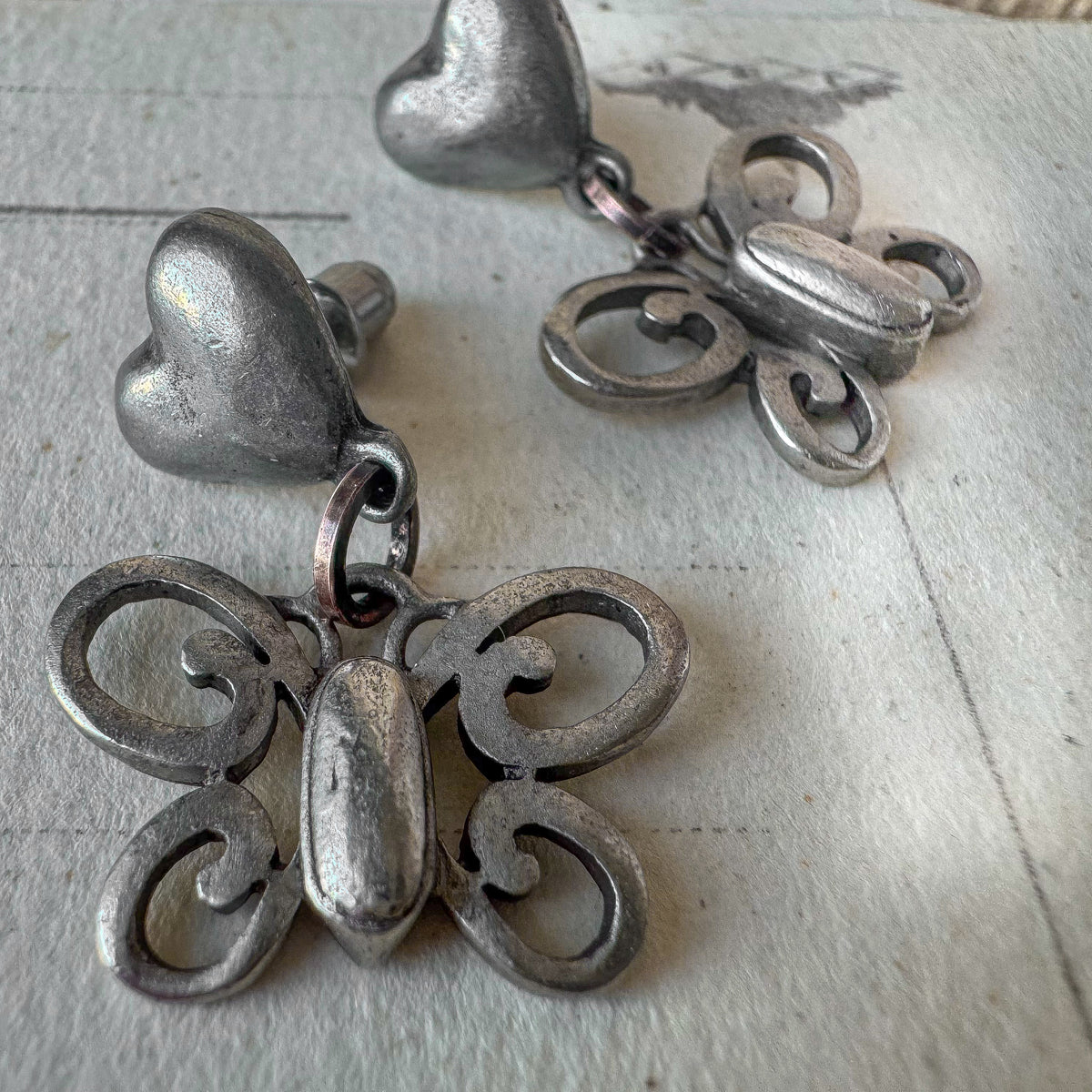 Forged Wings Earrings