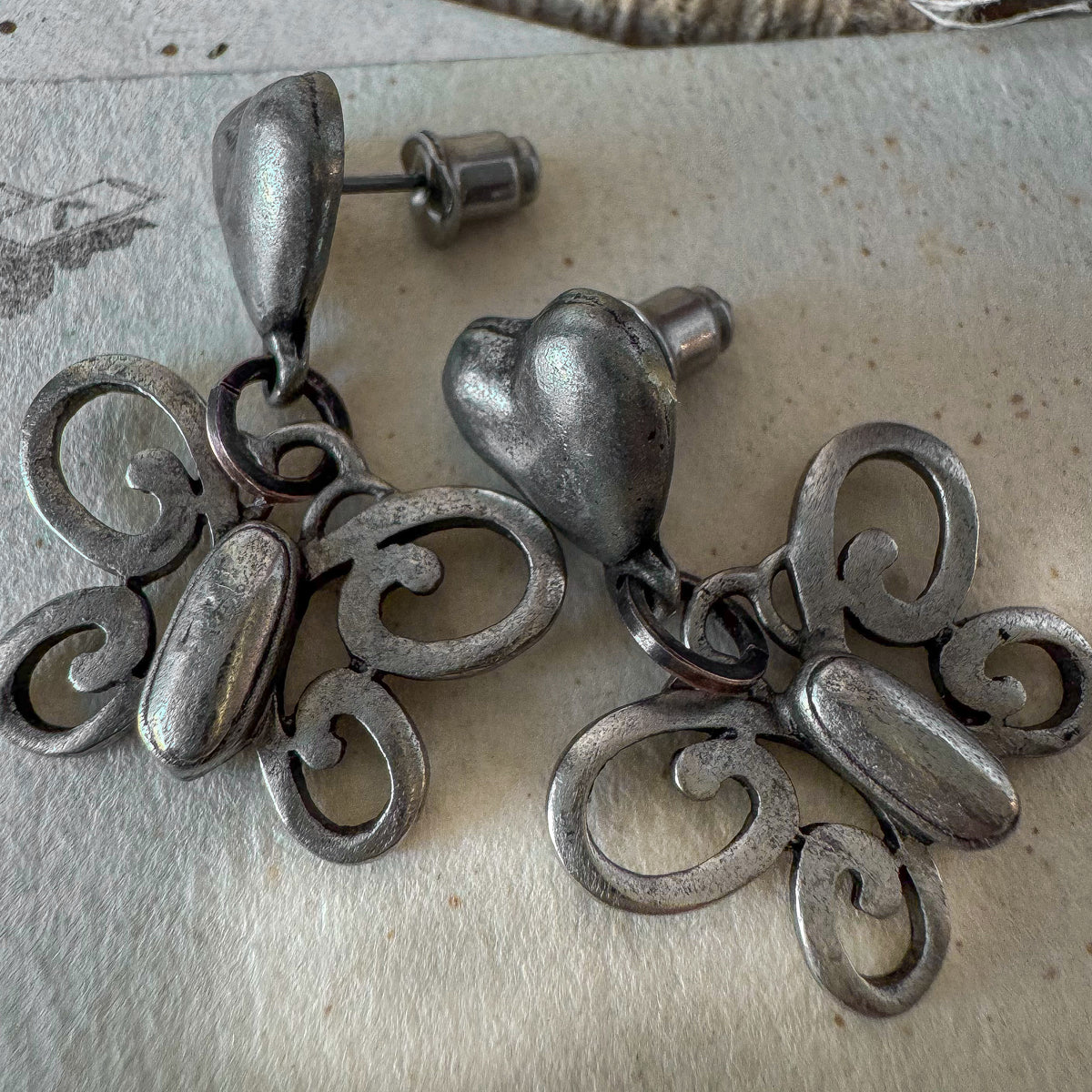 Forged Wings Earrings