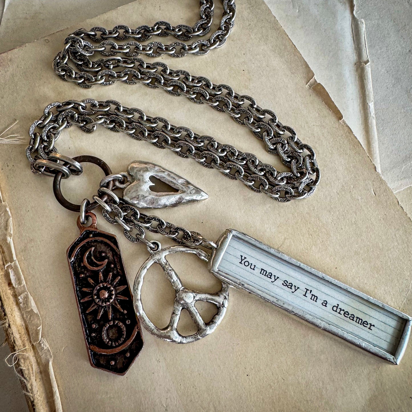 You May Say I'm A Dreamer Necklace