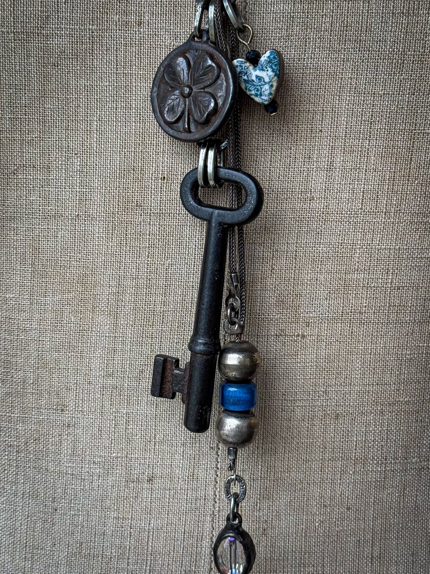 Tangled Up In Blue Necklace