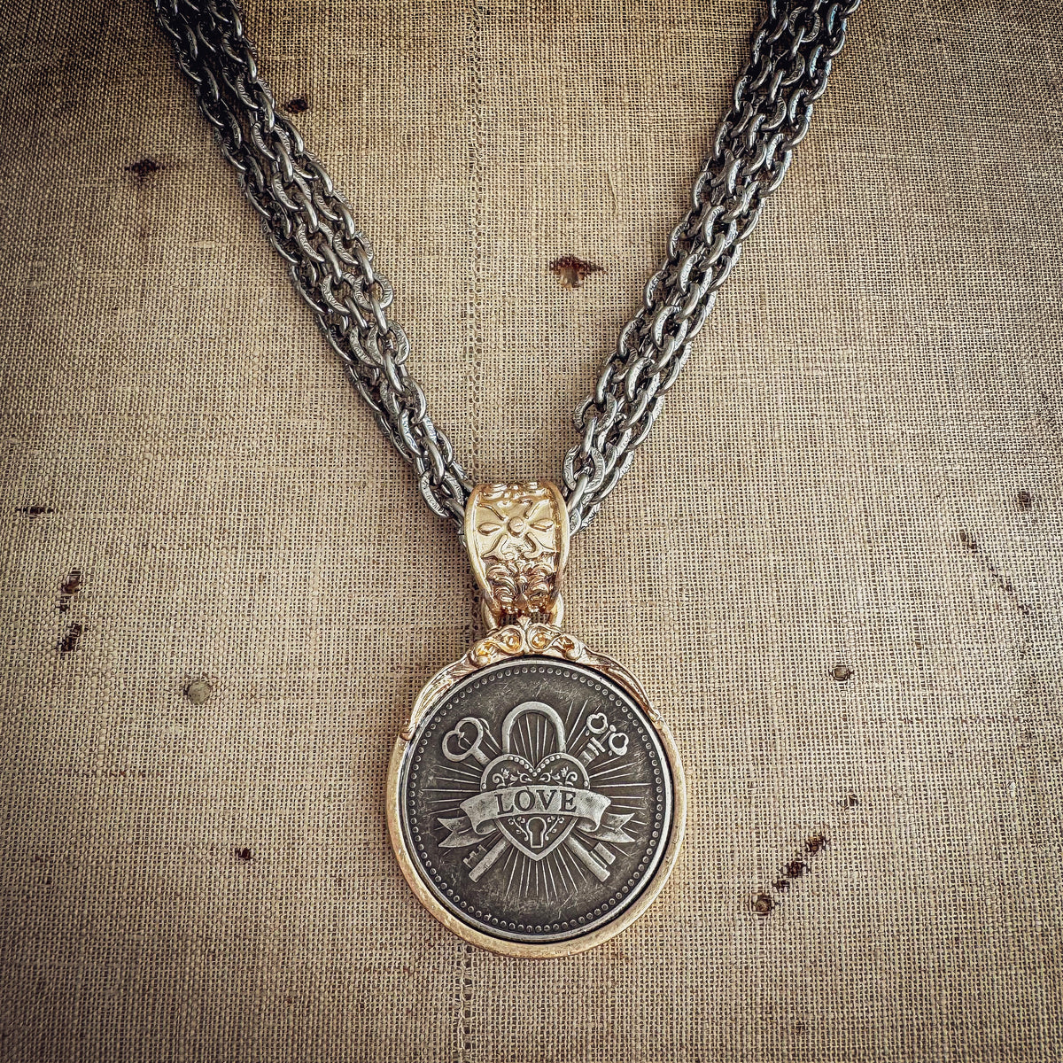 Locked In Love Necklace
